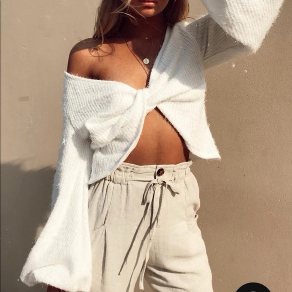 NWT Princess Polly Henrik Cropped Sweater